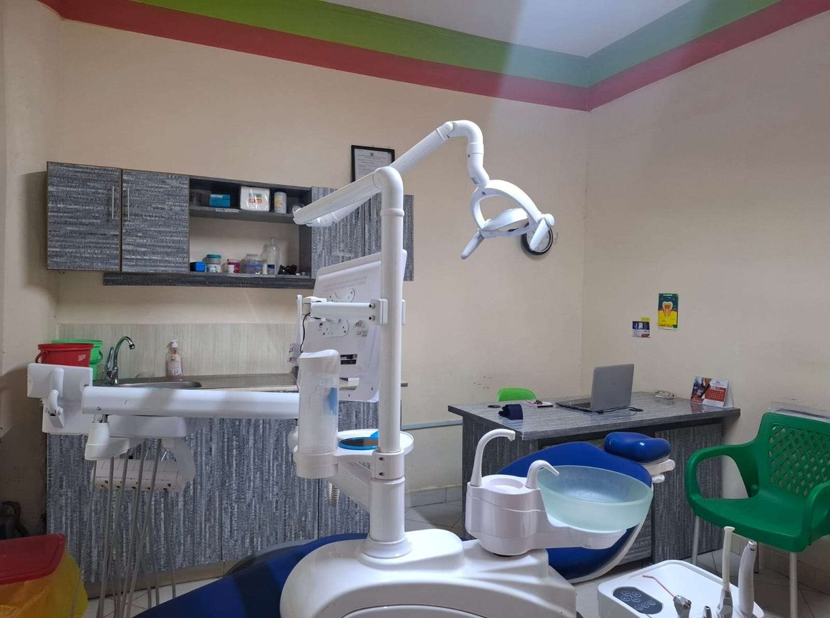 Dental equipment at Lenana Smiles Dental Clinic